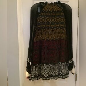 Embroidered Boho‎ Women Dress